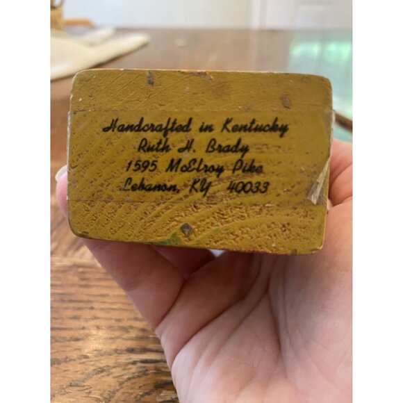 Handcrafted Wooden House Decor By Ruth H. Brady - Picture 5 of 6